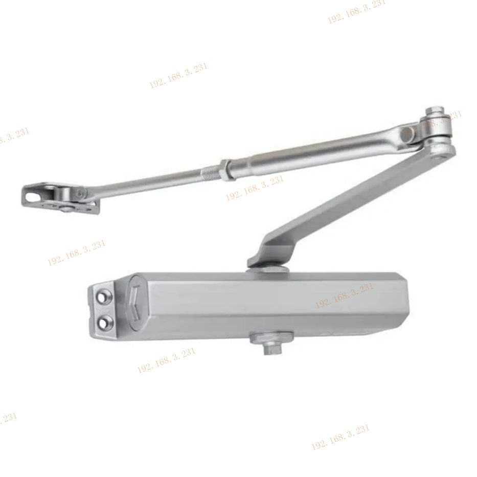 Factory Customization Automatic Door Closer 135°/150°/160°/170°/180° Max Opening Angle 90° Hold-open for 500-1300mm 15-110kg Door