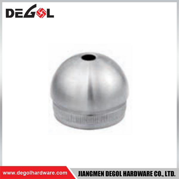 YA103 Handrail end fittings Satin Chrome Black