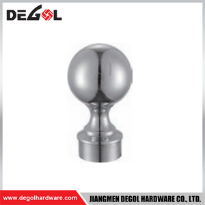 YA112 Handrail end fittings Satin Chrome Black
