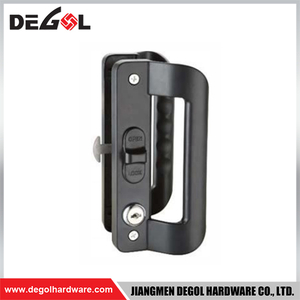 SL1038 Modern luxury Aluminium narrow 85 mmPassword Aluminum Sliding Door Lock Modern designed stainless steel sliding door lock with zinc material body 