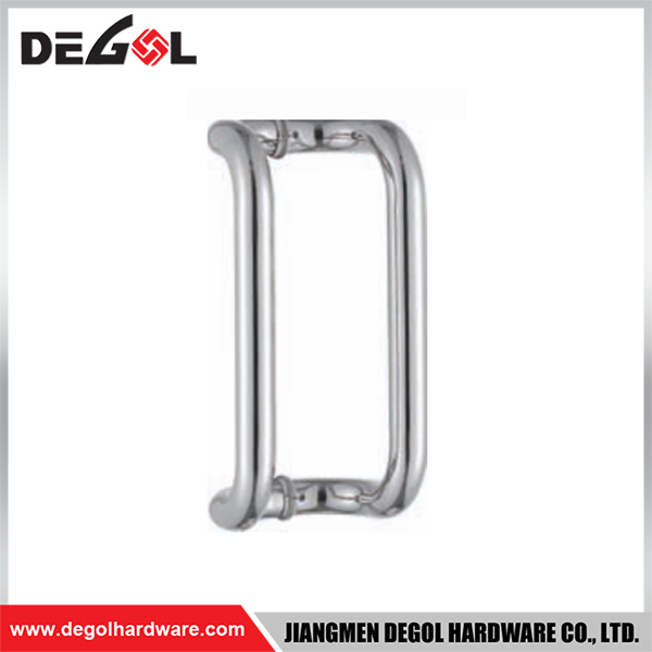 YE102 Glass Door Fitting Satin Chrome Black