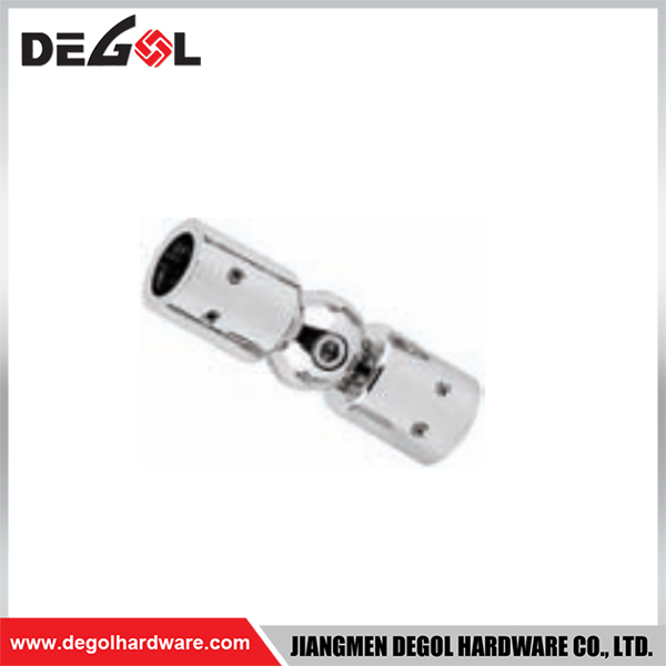 YC411 Glass Door Hingers Satin Chrome Black