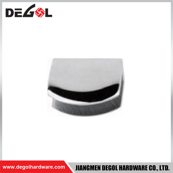 YC218 Glass Door Hingers Satin Chrome Black
