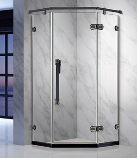 SR07 8mm 10mm 12mm glass SS304 Clear Simple Shower Room Fittings Bathroom Door Aeecssories