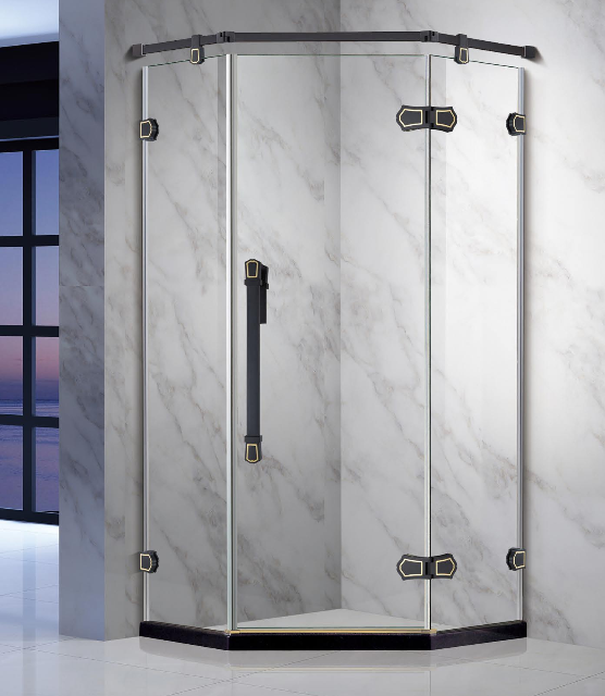SR07 8mm 10mm 12mm glass SS304 Clear Simple Shower Room Fittings Bathroom Door Aeecssories