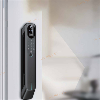 H7 High-strength Aluminum Alloy 422*77mm 3D Face Recognition Fingerprint Password Swipe Card APP Key Unlock Smart Door Lock
