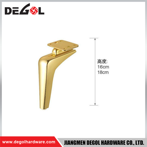 FL1116 Metal Furniture Legs Heavy Duty Wrought Iron Right Angle Sofa Leg