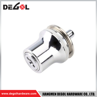 GDL0007 glass door lock steel commercial tempered sliding house hotel commercial 