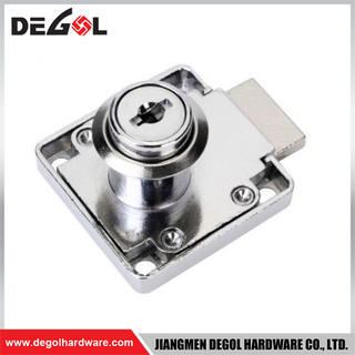 DL0010 Furniture Hardware Drawer Lock Side Mounting Drawer Lock with Key
