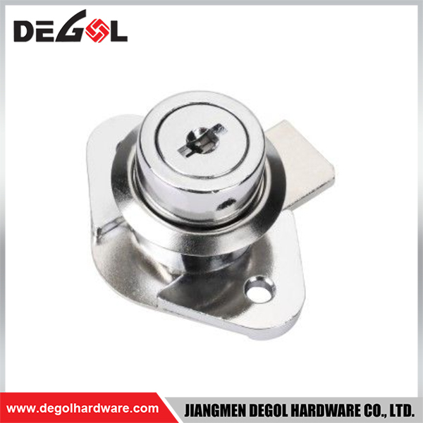 DL002 Furniture Hardware Drawer Lock Side Mounting Drawer Lock with Key