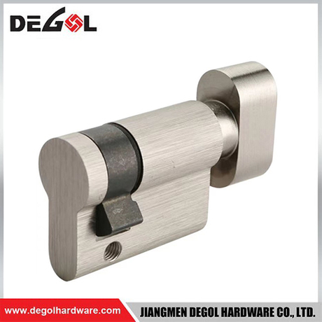 65mm Nickel wire drawing brass lock cylinder supplied in Jiangmen, China