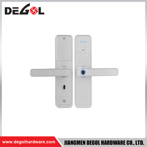 SML26 Zinc Alloy Door Handle Smart Lock Matt Black/ Satin Silver