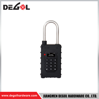 SML48 Zinc Alloy Door Handle Smart Lock Matt Black/ Satin Silver