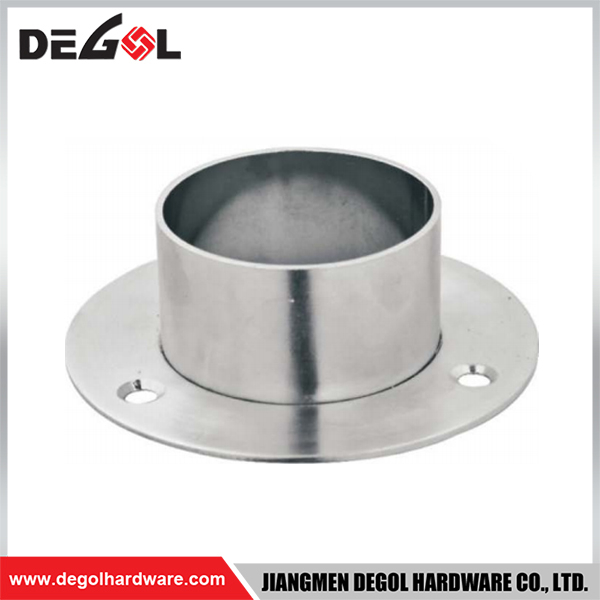 WF1033 Stainless Steel and Hanging Tube Furniture Steel Flange for Wardrobe Rail