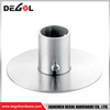 WF1027 Steel Furniture Hanging Tube Wardrobe Rail with Flange for Organization and Aesthetics