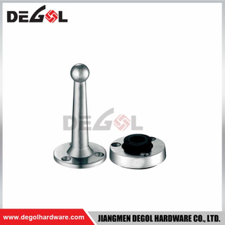 DS1024 Stainless Steel Black Rubber Door Stopper Door Holder Door Stop