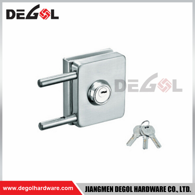 GL1022 glass door lock stainless steel commercial tempered frameless sliding house hotel