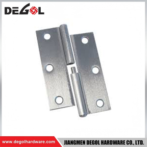 Stainless Steel Detachable Lift Off Hinge L Type Radius Butt Hinge High Hardness Door Connection Fittings