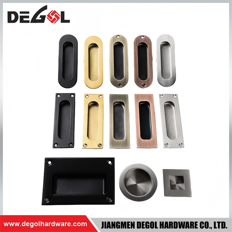 Stainless Steel Flush Pull Corrosion Resistant For Wet Area Bathroom Cabinet Door