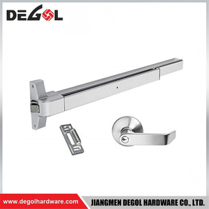 Heavy Duty Panic Push Bar Firm Structure For Large Size Fire Exit Door Hardware