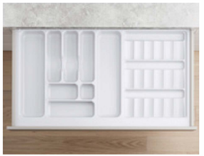 CT-900E Classical Tray with fixed slots to fit to the drawer width 