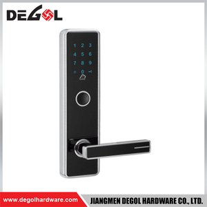 SML68 Zinc Alloy Door Handle Smart Lock Matt Black/ Satin Silver