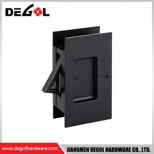 Standard Pocket Door Lock Set Matte Finish Stylish For Villa Interior Pocket Door