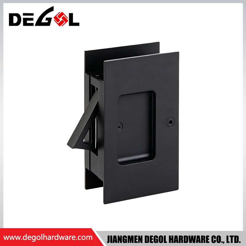 Standard Pocket Door Lock Set Matte Finish Stylish For Villa Interior Pocket Door