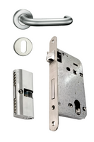 Door Lock Set Lever handle、Mortise Lock、Cylinder