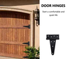 Heavy Duty T‑Strap Hinge For Outdoor Wooden Garden Gate