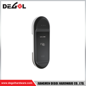 SML152 Zinc Alloy Door Handle Smart Lock Matt Black/ Satin Silver