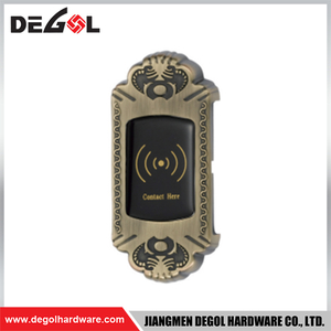 SML161 Zinc Alloy Door Handle Smart Lock Matt Black/ Satin Silver