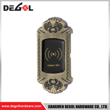 SML161 Zinc Alloy Door Handle Smart Lock Matt Black/ Satin Silver