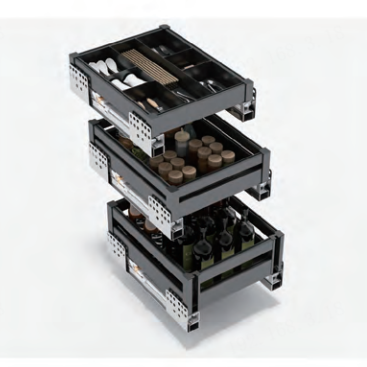 CPB94 Kitchen Cabinet Pull-out Baskets Are Used for Kitchen Storage