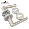 Top quality custom made curved tube lever type heat resistant stainless steel door handle
