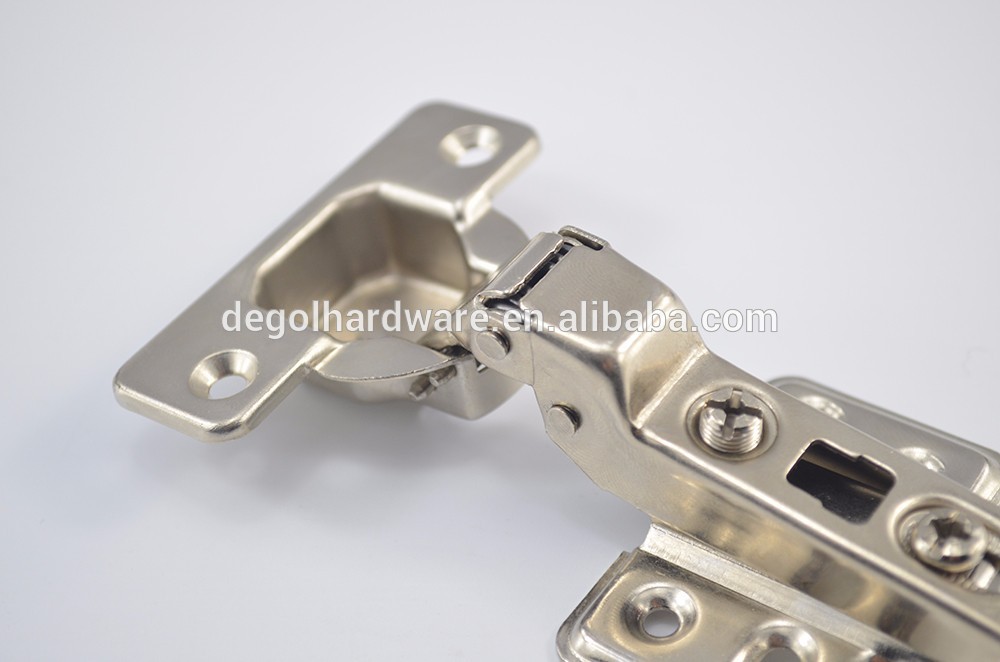 hydraulic slide on half overlay regular 2-way cabinet hinge