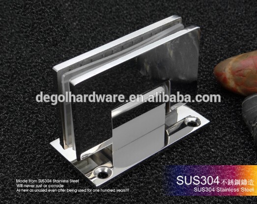 glass shower door pivot hinge for bathroom