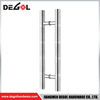 DP1008 modern stainless steel H shape sliding interior cheap pull handle glass door