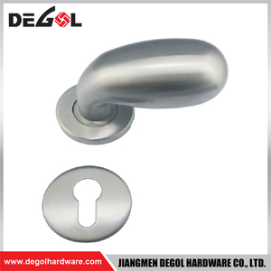 Newest modern cheap Imitation casting stainless steel door handle for inside door