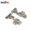 Top quality iron clip on half overlay hydraulic concealed soft close cabinet hinge