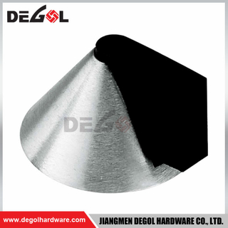 Door Hardware High Quality Solid Stainless Steel Magnetic Wall Mounted Door Stopper.