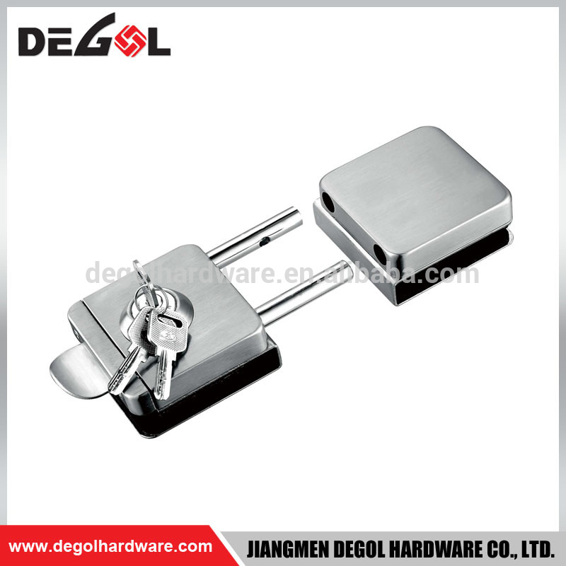 high quality swinging glass door lock for double door