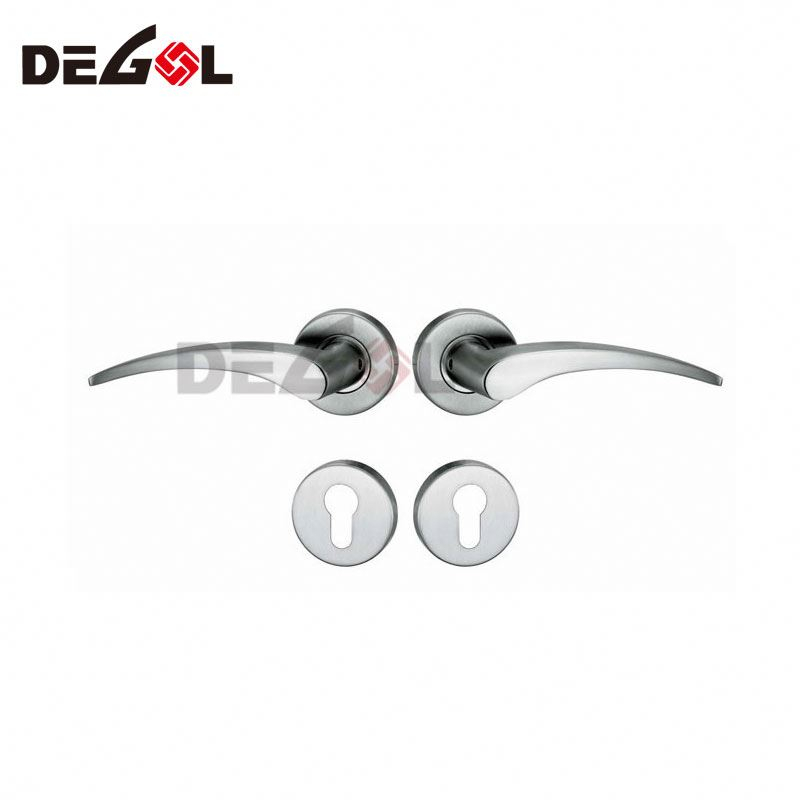 Top quality Luxury stainless steel contemporary tube pipe types interior steel lever handle