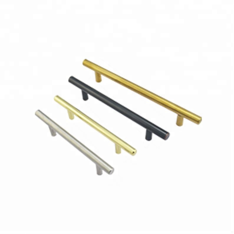 Hot selling 96mm &128mm 304 stainless steel golden Kitchen Door Cabinet Handles Drawer Pulls Cupboard Knobs