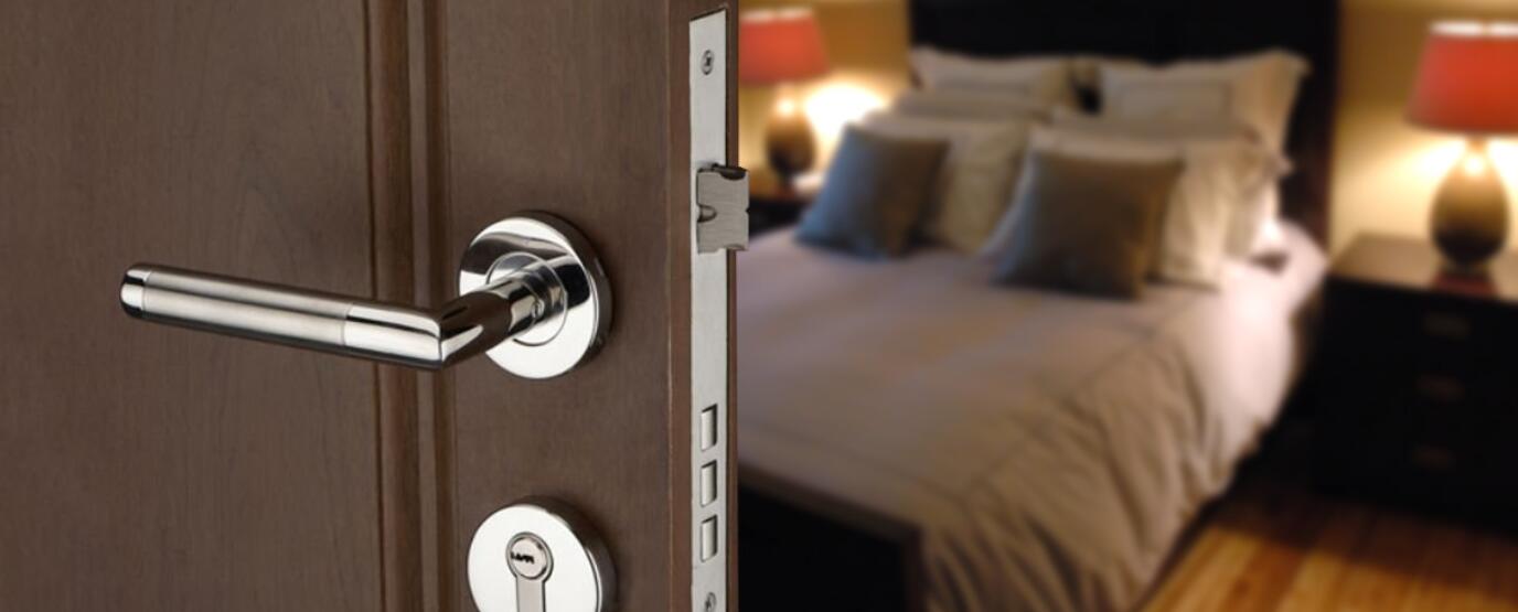 door handle with lock