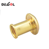 Good quality low price wood door adjustable brass door viewer with cover