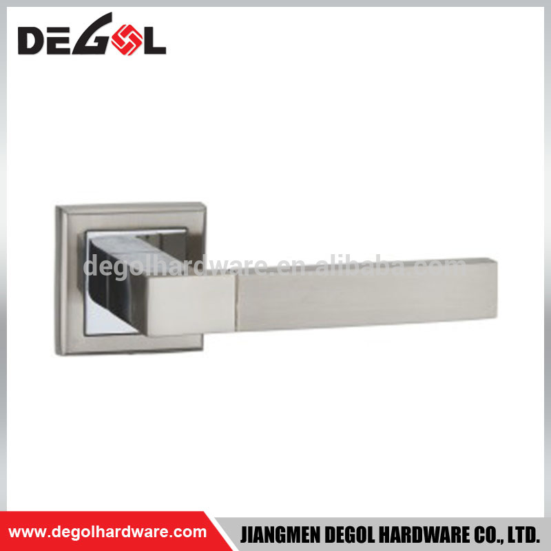 Hot Sale double sided american style interior zinc alloy room door handle