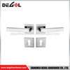 LH1005 201 or 304 stainless steel square interior door handle 