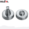 Round Toilet Partition Indicator Stainless Steel Turn Knob for WC