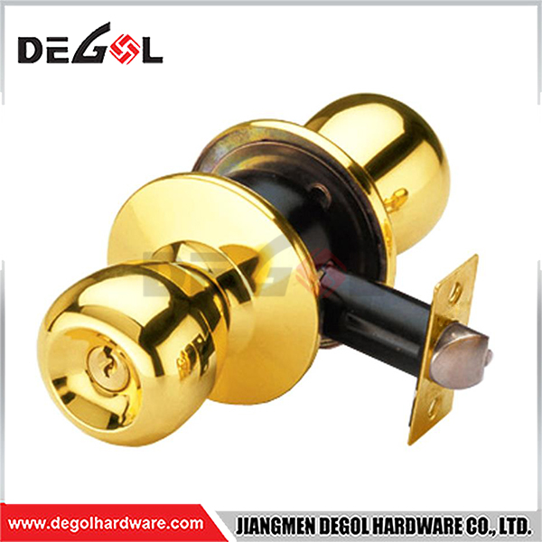 Lowest price High quality Stainless steel 304 cylindrical lock double sided knob lock